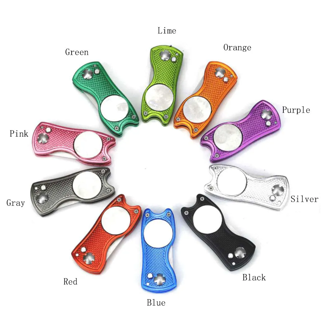 

High Quality Custom Golf Divot Repair Tool, Silver/red/blue/black/green