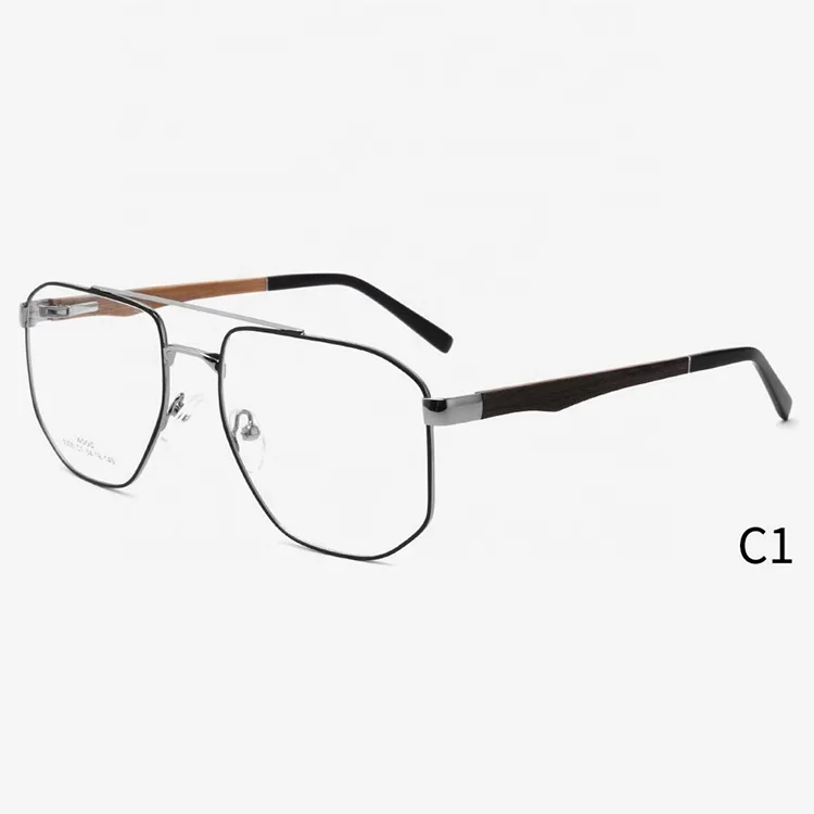 

Real wood good metal fashion glasses frames optical men women eyeglasses