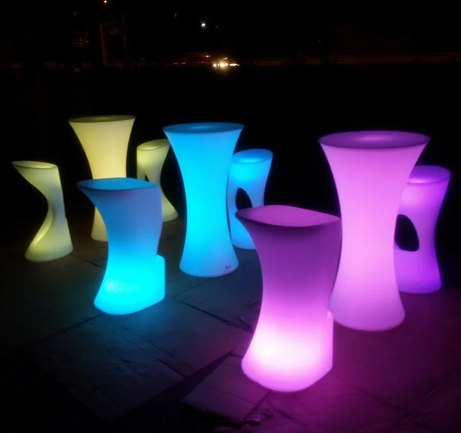 Light Up Bar Table / Illuminated Led Table/glowing Led Cocktail Table Buy Light Up Bar Table