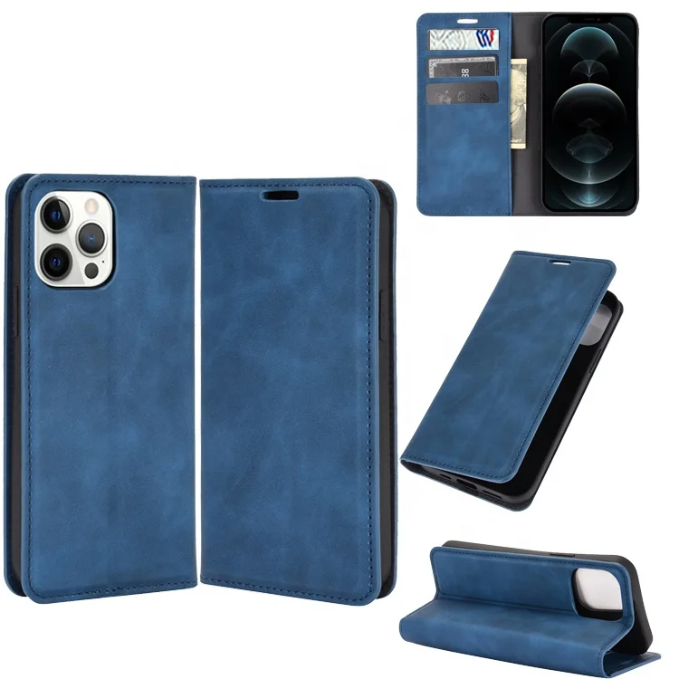 For Vivo Y02s Y73 V21e Luxury Calf Pu Leather Folio Flip Wallet Case