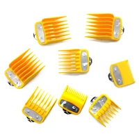 

Gold Hair Clipper Comb Guard Plastic 4 Colors 8pcs Universal Hair Clipper Limit Comb Wahl Clippers Professional
