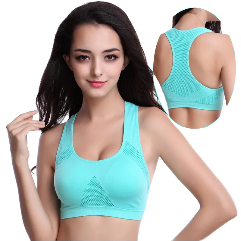 皱褶无缝Sports Bra