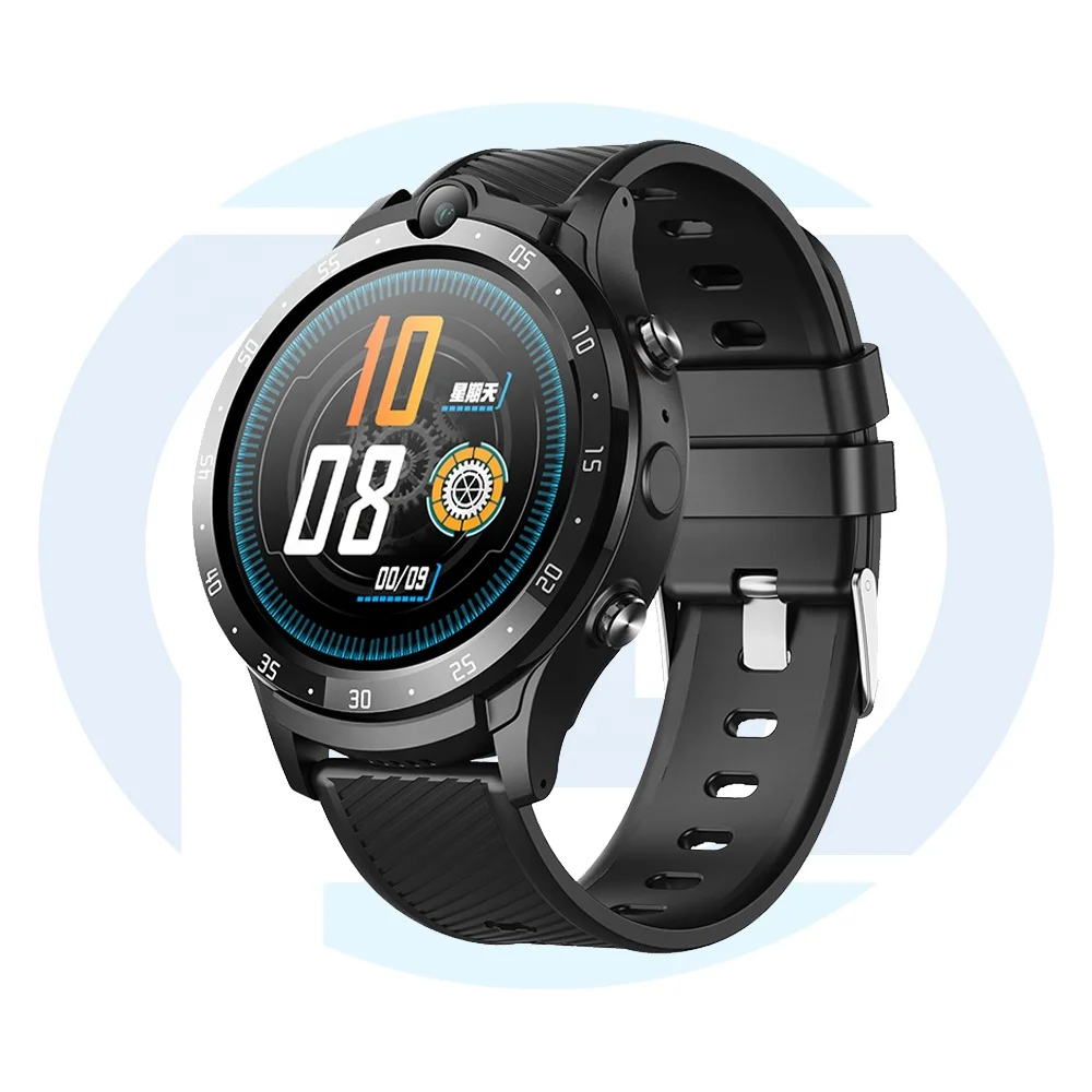 

New Bracelet 7 Languages 1.28" GPS Heart Rate Blood Pressure Y33 Wrist Relojes Smartwatch, Black