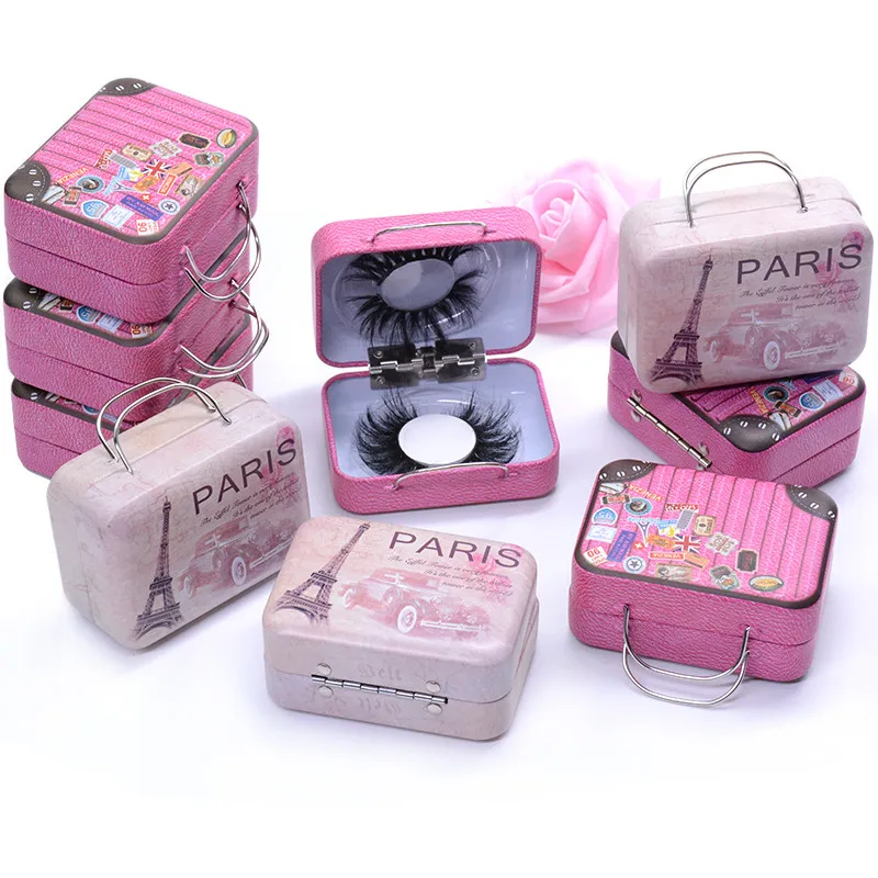 

New arrival 3d mink fur eyelashes vendor with lash suitcase