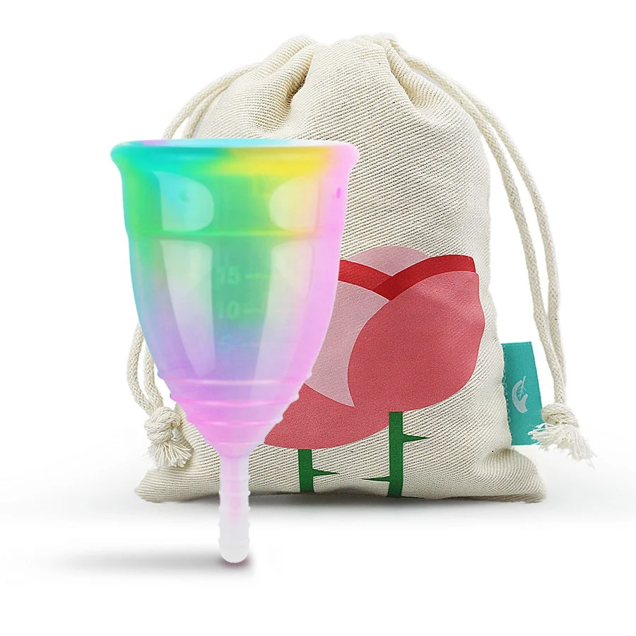 

Copa 100% Medical Ladies Silicone Feminine Hygiene Lady Copa Menstrual Cup, Pink,white,colorful/ customizable