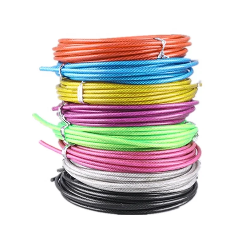 

3 meters standby rope can replace wire rope skipping speed skipping rope training fitness equipment, Custom color