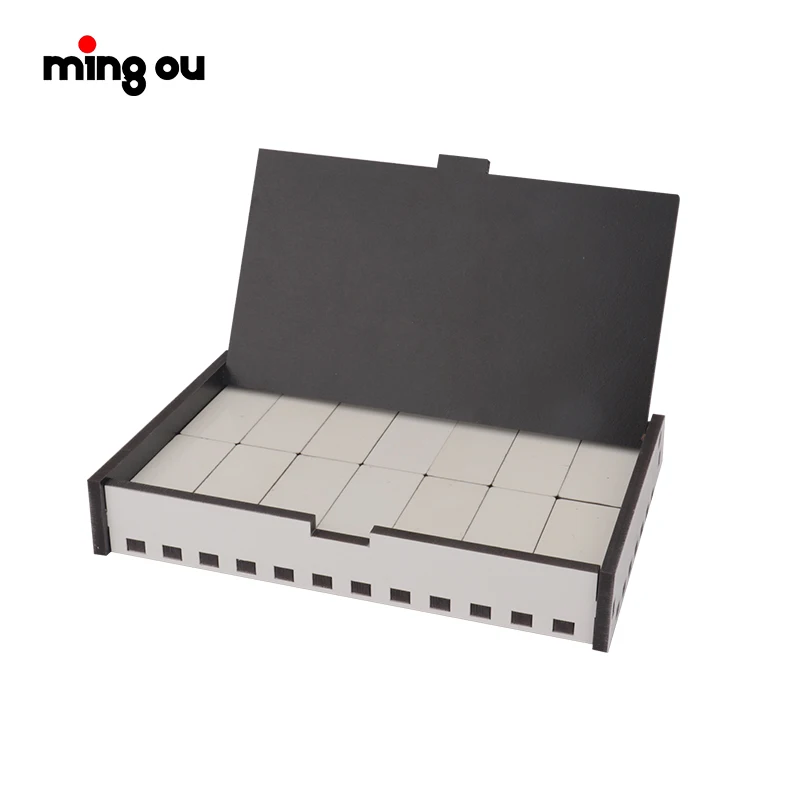 

Heat Transfer Domino Set With Box Game Custom Sublimation Dominoes Set With MDF Box