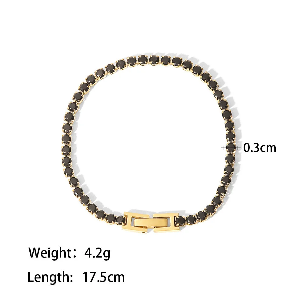 

natural stone bracelets 18k gold plated crystal jewelry customised inspirational bracelets for women