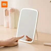 

New Original Xiaomi Mijia Intelligent portable makeup mirror desktop led light portable folding light mirror