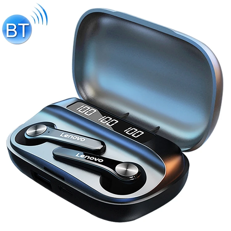 

Dropship Lenovo QT81 TWS true wireless stereo v5.0 Earphone with Charging Box HD call auriculares audifonos Lenovo qt81 earbuds