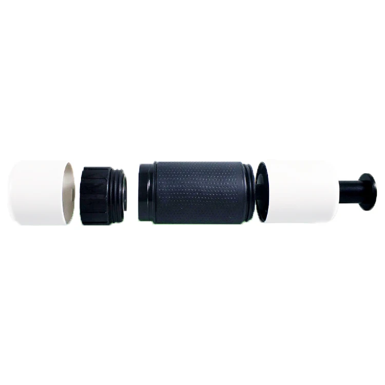 
handy capsule coffee machine with black water tank 