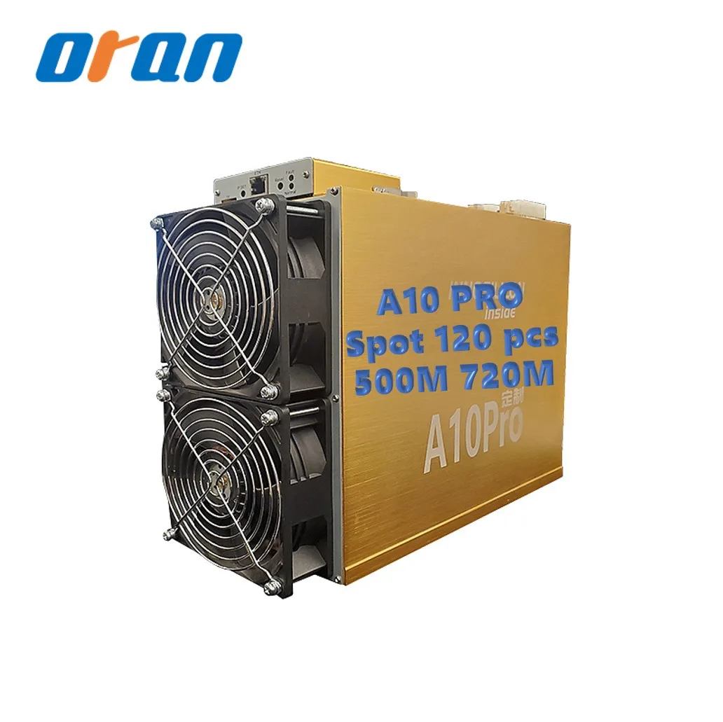 

Used Innosilicon A10 Pro 6g Eth Miner 720mh Hashrate 1300w Power Consumption Crypto Mining Machine High Profit Ethash Asic Miner