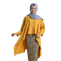 

2019 Fashion Muslim Islamic Singapore Kebaya Flower Skirt Blouse Baju Kurung