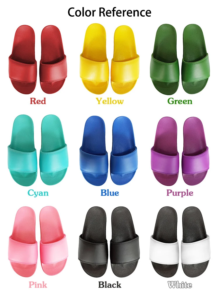 
Custom Logo Unisex Slide Sandals Slippers Man House Bathroom Eva Rubber Leather Women Home Indoor Slipper For Men 