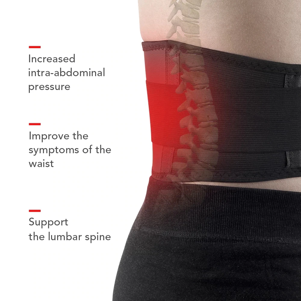 Adjustable Self Heating Waist Belt Graphene Heated Massage