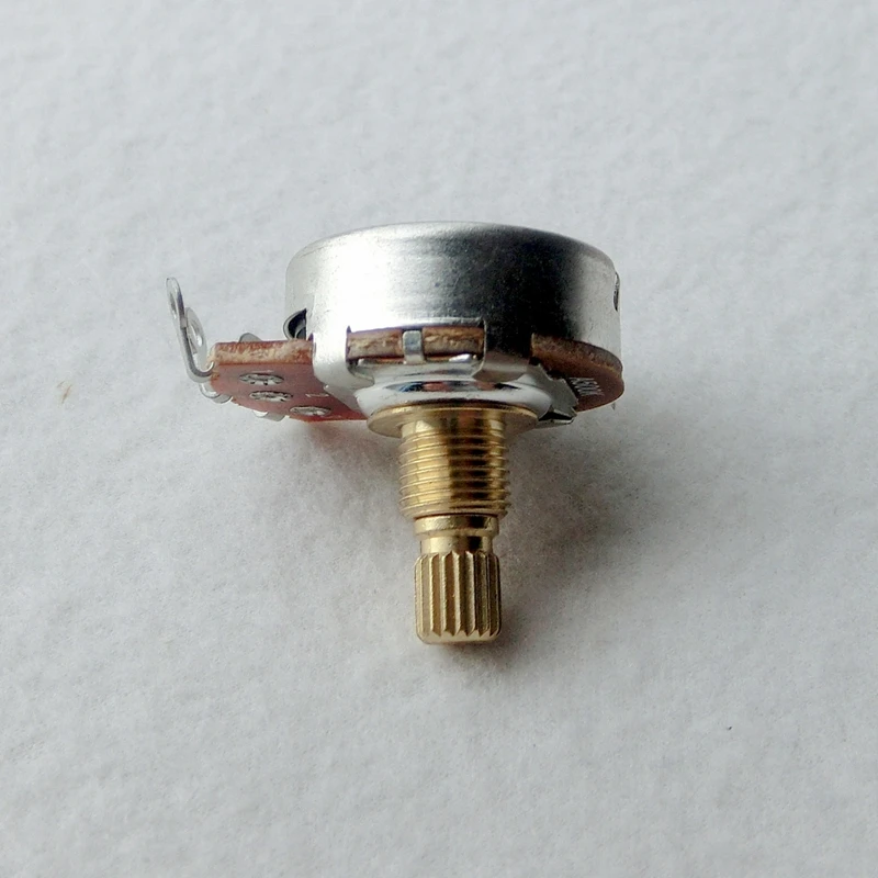 15mm Brass Shaft Full Size Guitar Pots With A500k/b500k Output For