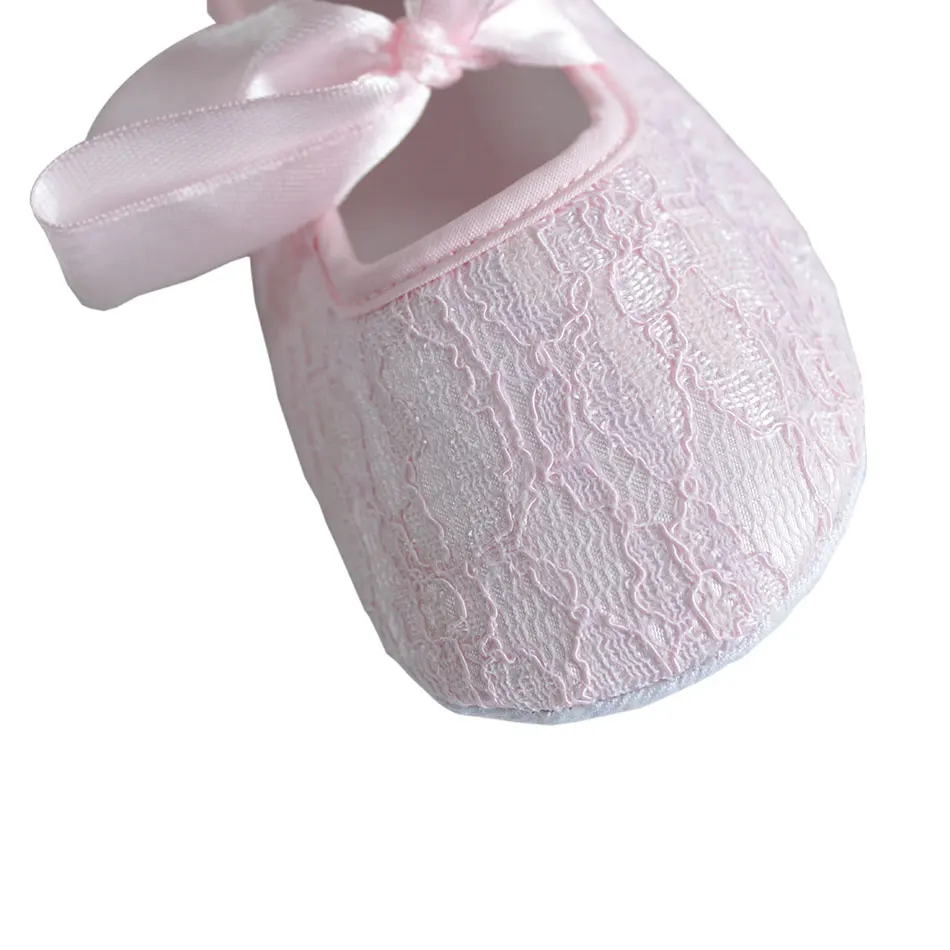 
Hot sale cheap soft baby shoes lovely lace shoes for infant girls 