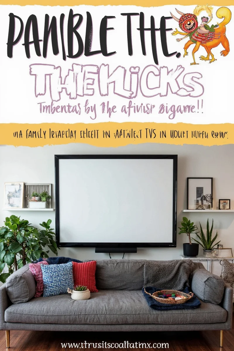 Kids and parents enjoying two TVs in the same room