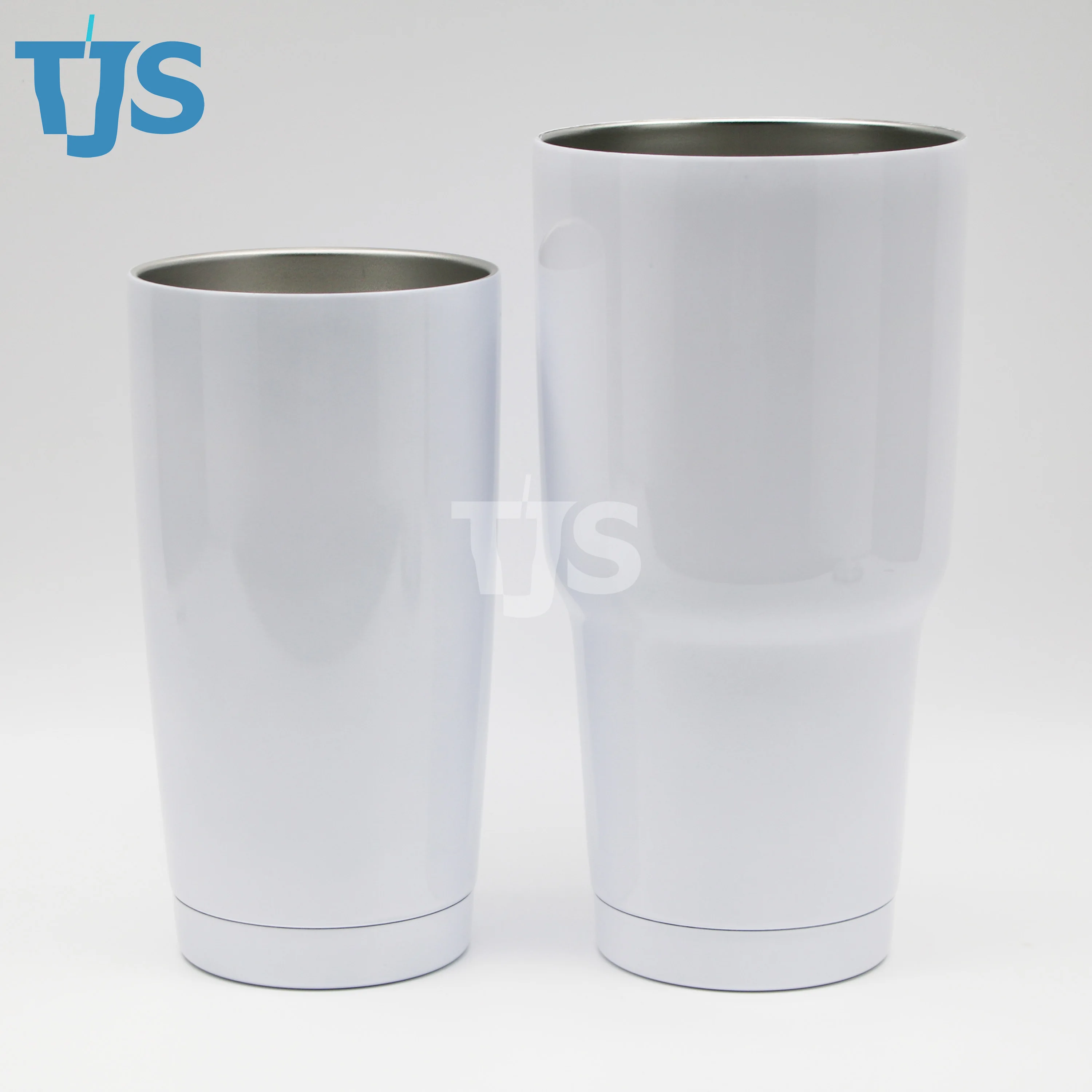 

20oz 30oz sublimation Stainless Steel Double Walled travel coffee Tumbler White Tumblers