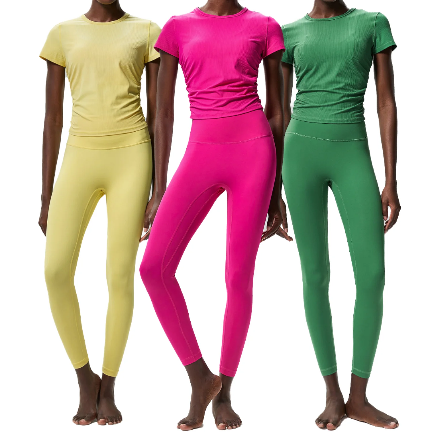 2-Piece Set Quick-Dry High-Waisted Yoga Set
