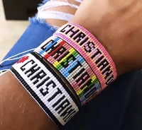 

2019 Christian miyuki fashion rainbow trending bracelets