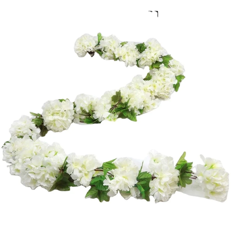 

18 brunches 2.3m Wedding Decor Artificial Cherry Blossom Branch And Cherry Blossom