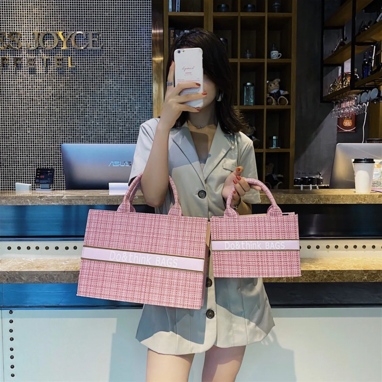 

2021 New Arrival Bags Women Summer Fashion Hit Color Woven Small Square Bag Shoulder Messenger Zipper Ladies Handbag