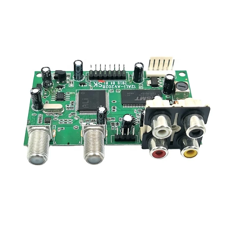 

DVB-S Satellite tv receiver pcb board, Receiver satellite with IR display,set top box satellite tv receiver mpeg board