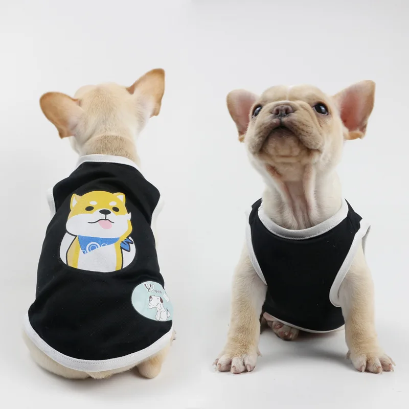 

Wholesale Pet Clothes Dog Dresses Vest Shirts Dog Jacket Pet Apparel & Accessories For Pets Summer Coats