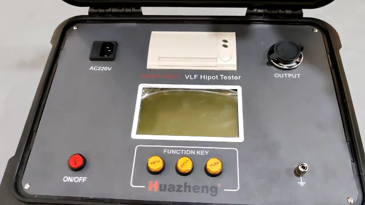 Huazhengprobador Eléctrico Vlf Hipot 0,1hz,Generador De Alta Tensión