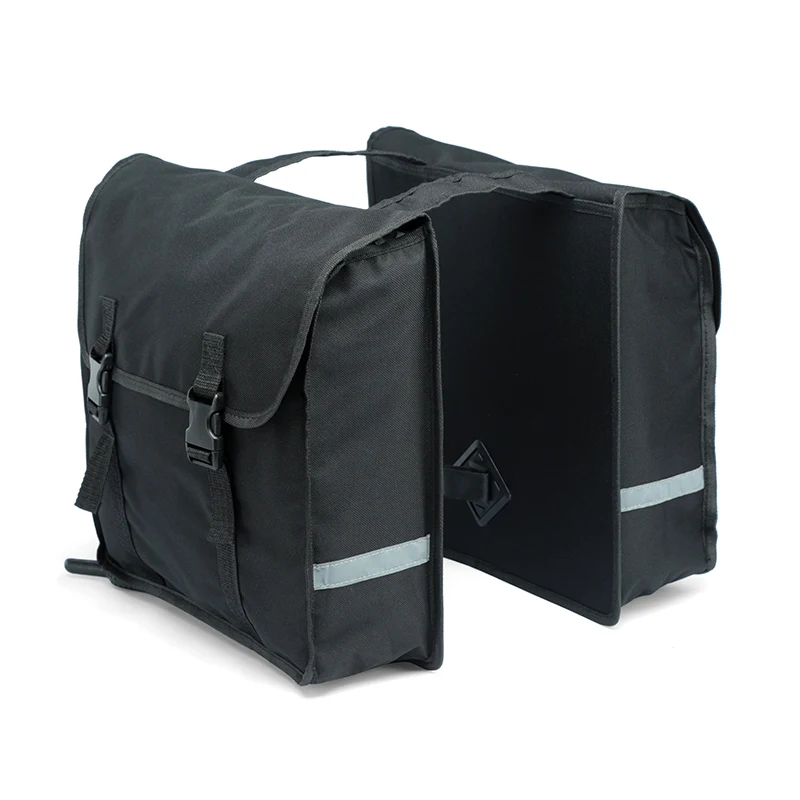 

Bicycle Panniers Bag Large Capacity Waterproof Bicycle Rear Seat Bag Bike Cargo Bag, Black or customzied