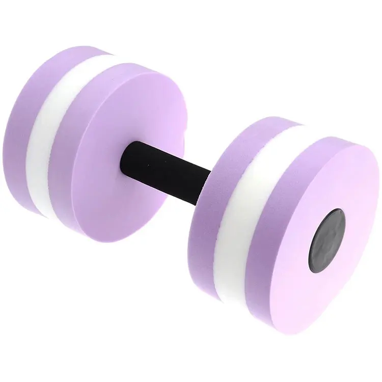 

Swimming Pool Accessory Foam Aquatic Dumbbell Water Dumbbell Adjustable Water Barbell, As pic