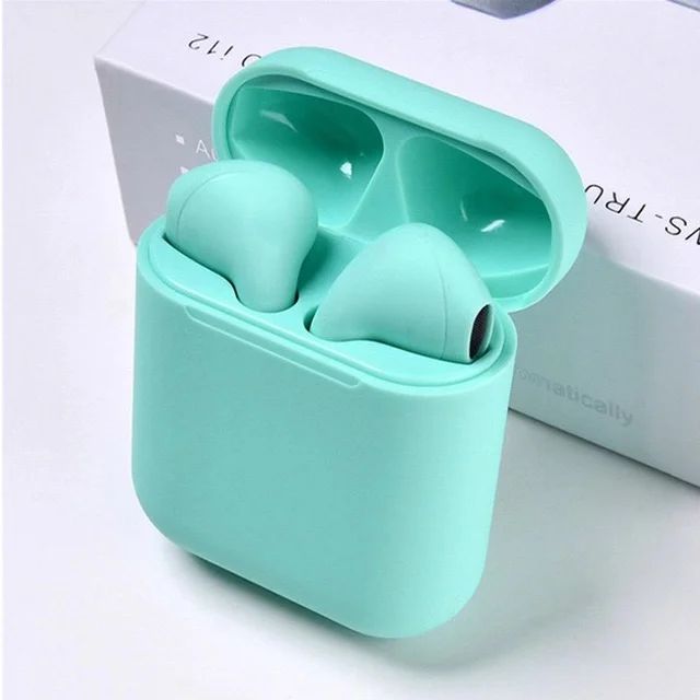 free shipping original wireless earphone i12 tws 2019 i12 headphones bluetooth 5.0