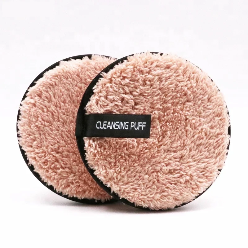 

Reusable Makeup Remover Pads Round Shape Facial Cleaning Pads Washable Makeup Remover Pads