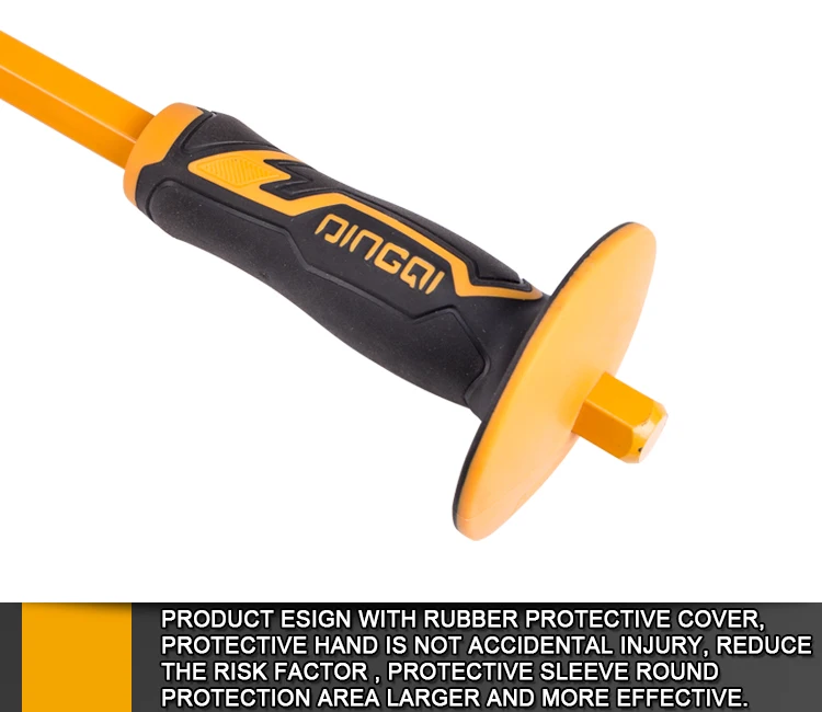 Dingqi High Quality Stone Chisel Quarry Pick Quarry Chisel Carbon Steel