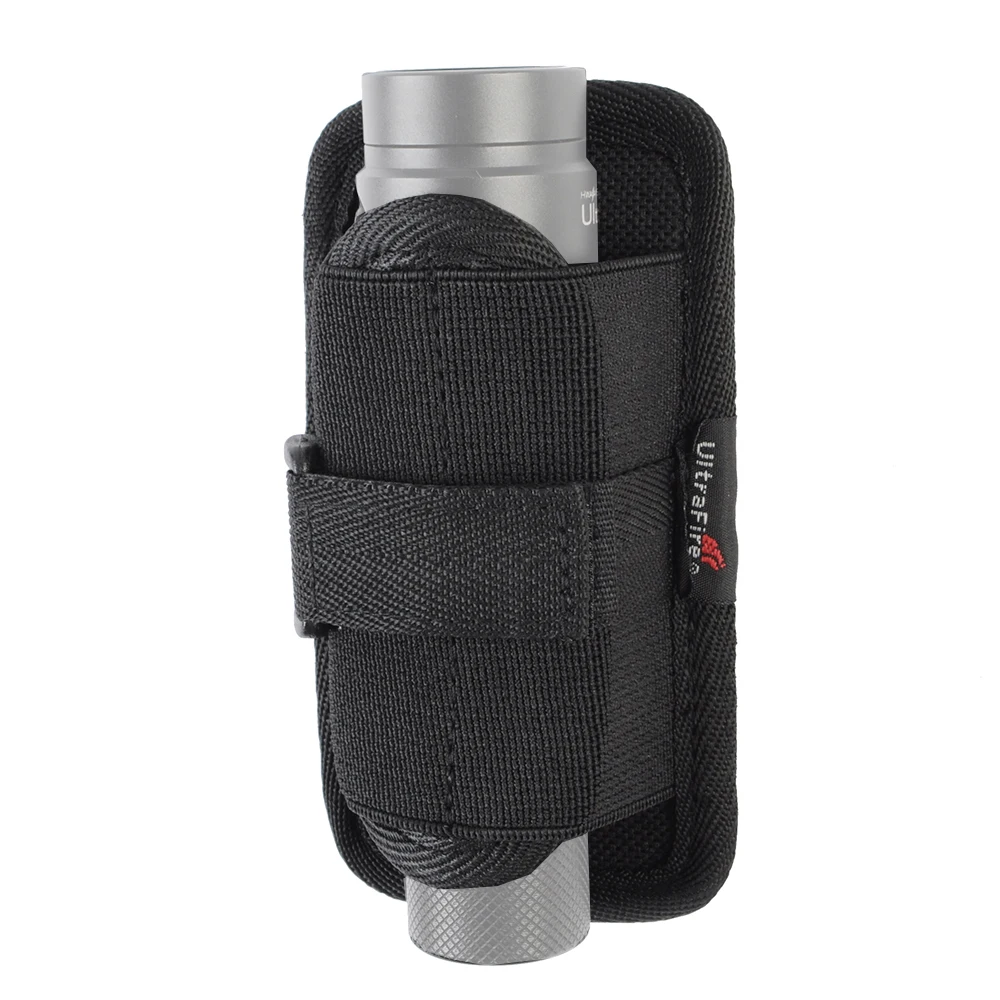 Airsoftpeak Tactical Led Flashlight Holster With 360 Degrees Rotation