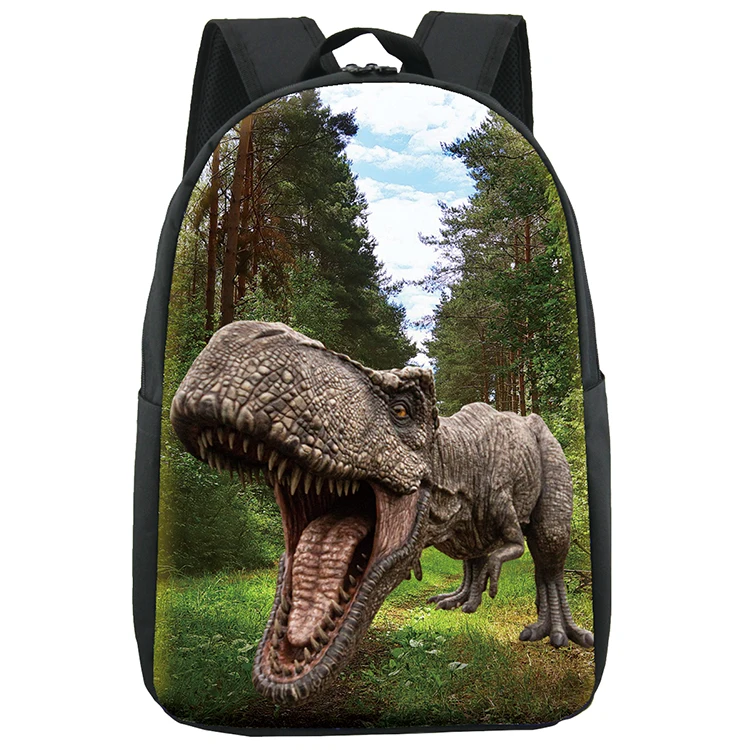 

Quanzhou school bag custom dinosaur design printing waterproof school backpack for kids boys and girls