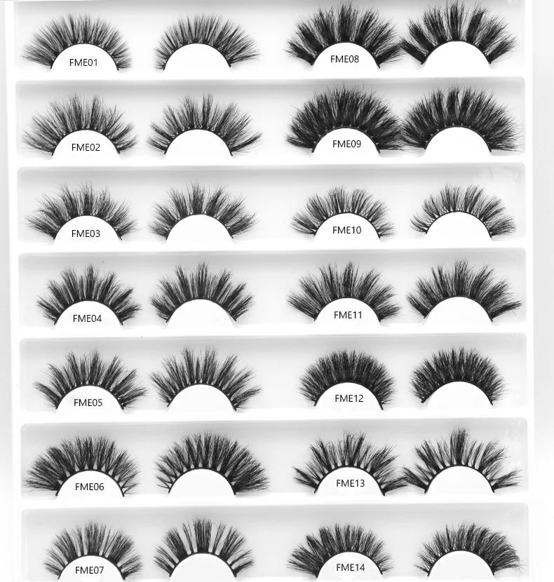 

Faux mink 3d 5d 18mm 15mm natural messy fluffy private label bulk cruelty free vegan eyelashes with kit packaging lash box