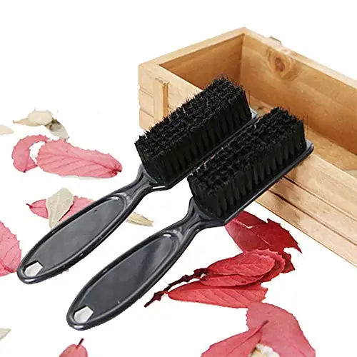
Amazon Fade Brush Comb Scissors Cleaning Brush Barber Shop Skin Fade Vintage Oil Head Shape Carving Cleaning Brush 