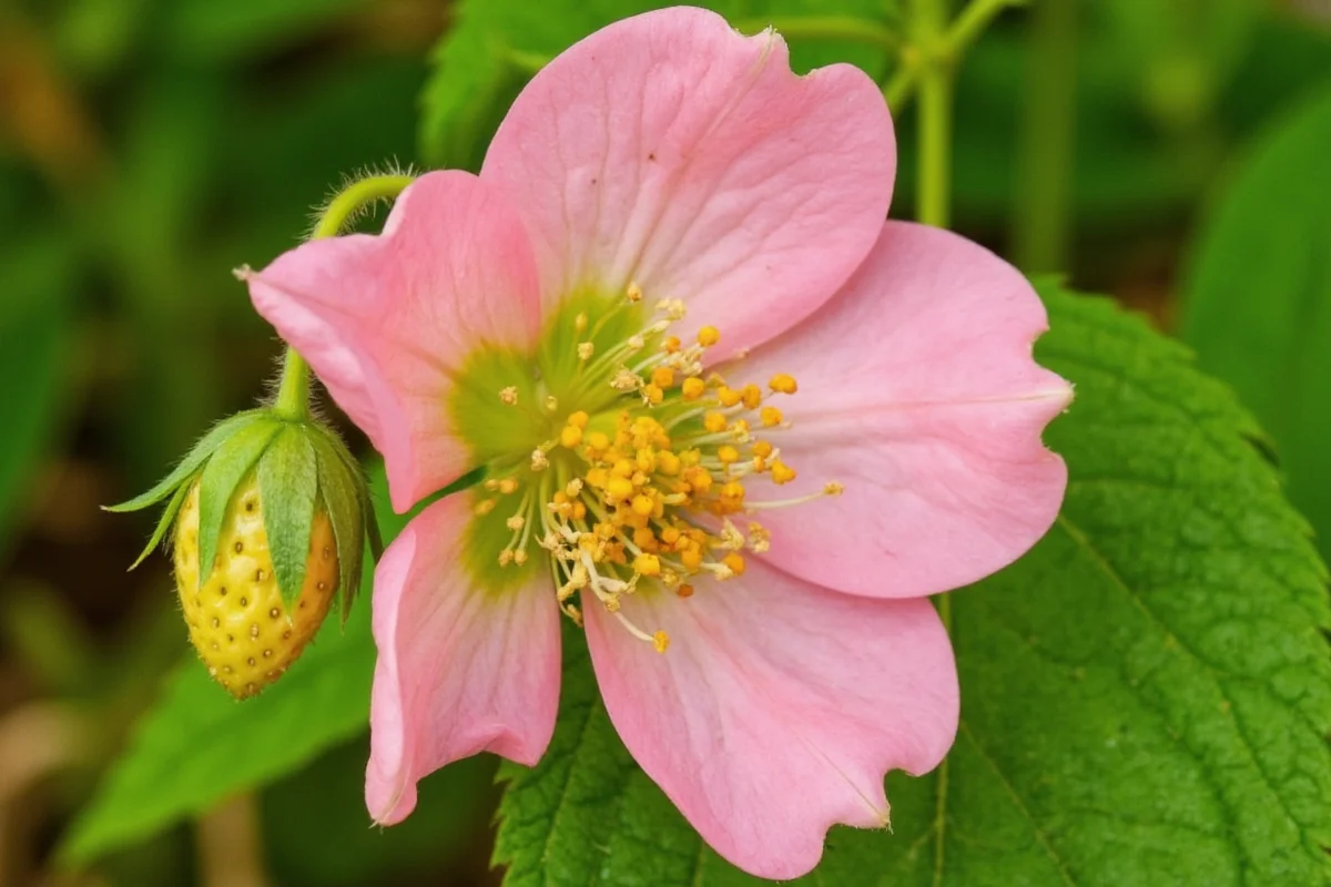 0521 strawberry flower