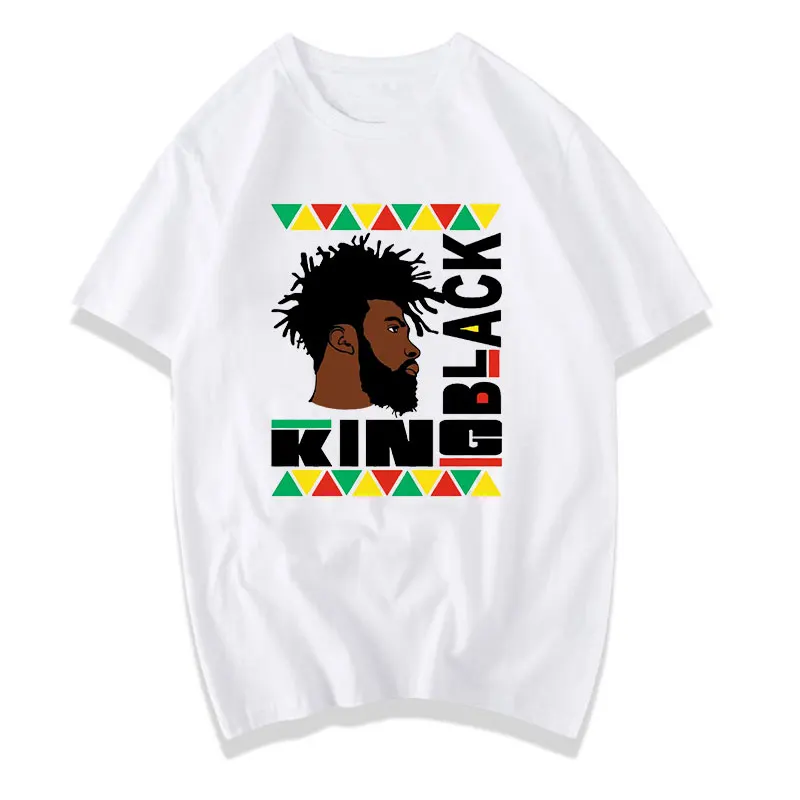

Mens shirts wholesale Black king T Shirt Black Boy Magic Mens clothing