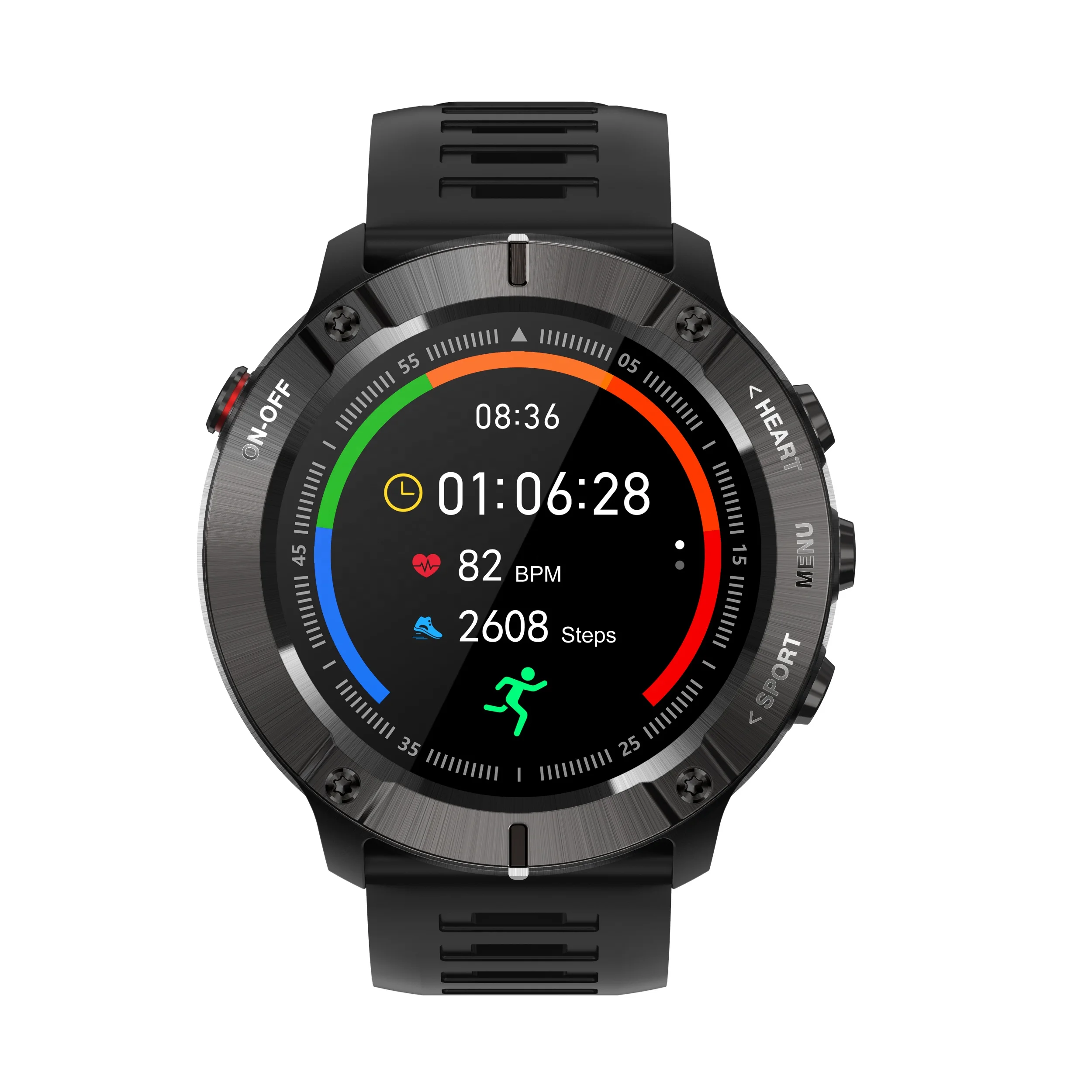 

Durable Colorful Blue Tooth Bracelet Smartwatch Full Touch Screen Smart Watch 2020