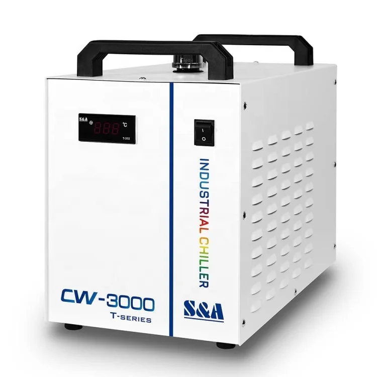 

BlueTimes Factory Price S&A CW3000 CW5000 CW5200 CW6000 Air Cooled Water Chiller Industrial for Laser Cutting Machine