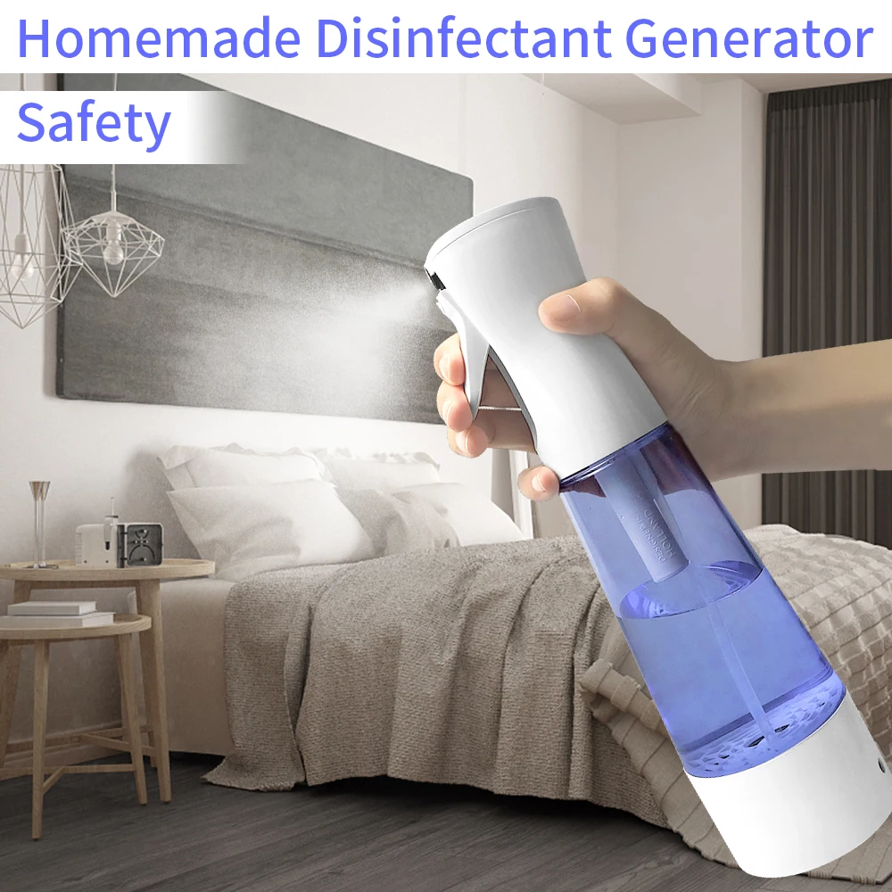 
Household Sodium Hypochlorite Sterilization Water Maker Homemade Disinfection Liquid Generator 