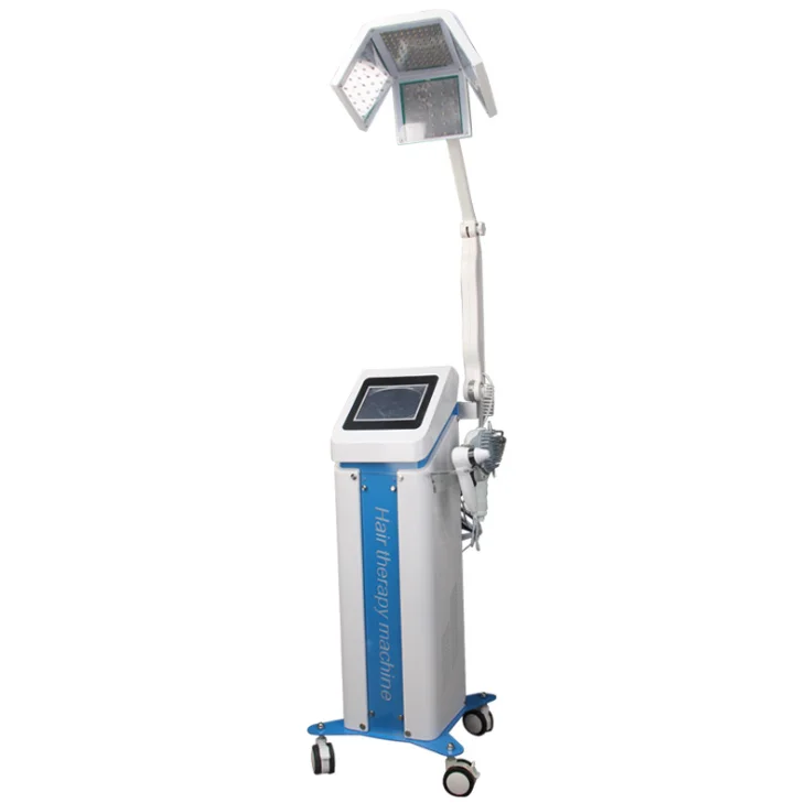 

Effective men bald hair loss regrowth spray hair analysis laser machine 650nm diode laser, Blue