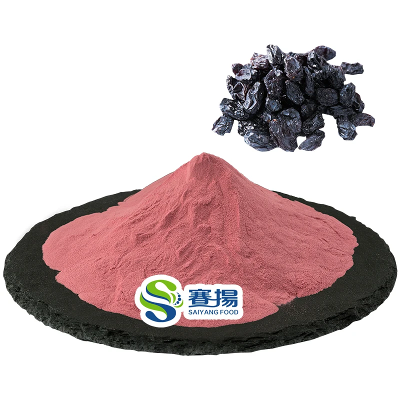 

Free Sample Top Grade Hot Sale Blackcurrant Fruit Juice Powder Blackcurrant Powder