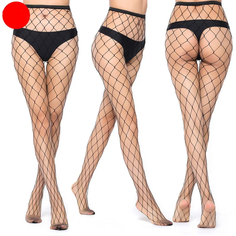 

2021 Amazon Hot Selling Sexy Womens High Waist Tights Fishnet Stockings Thigh High Pantyhose / Tights