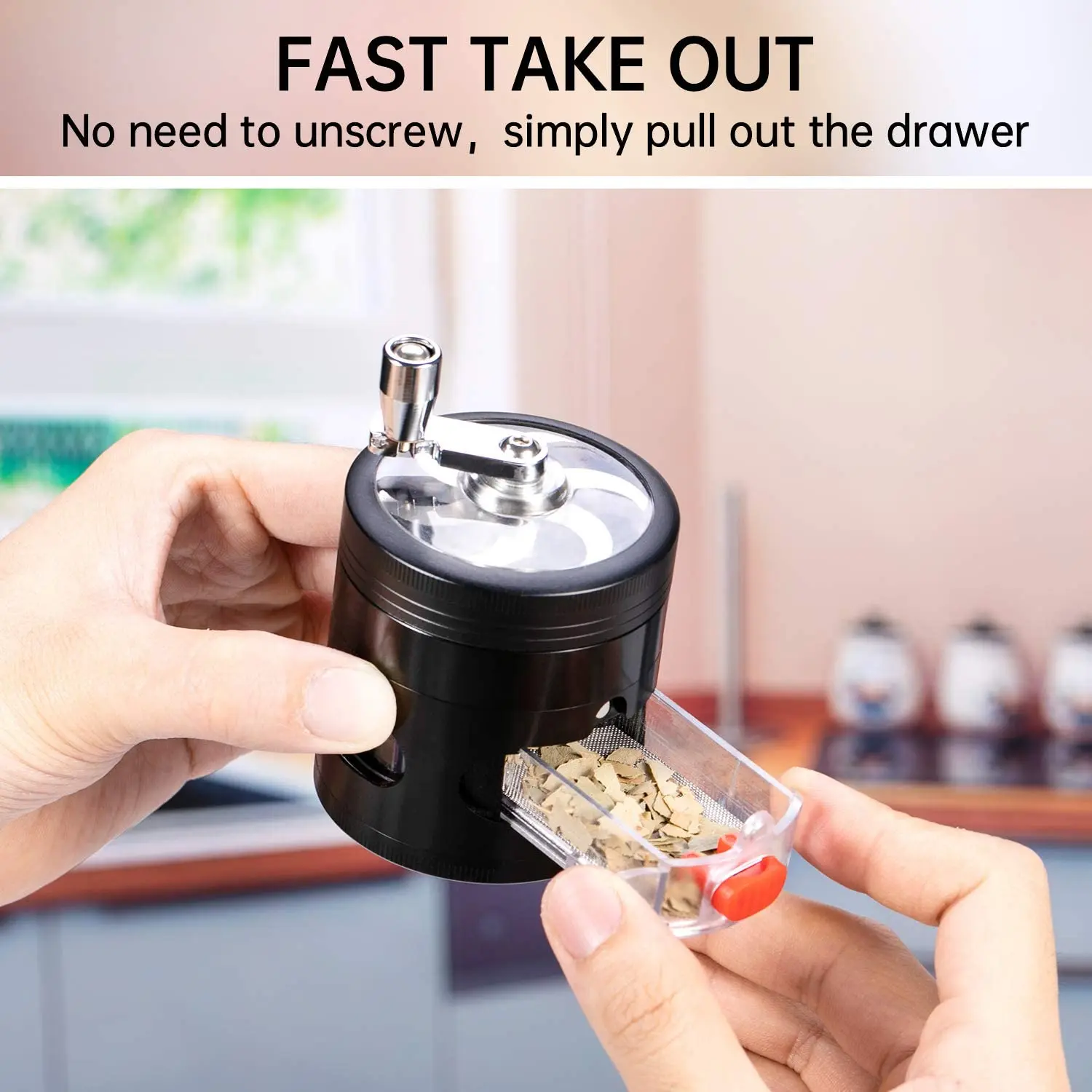 New Style Multifunction Alloy Commercia Blender Large Black Weed