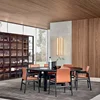 Modern style solid wood table dining room furniture dining table