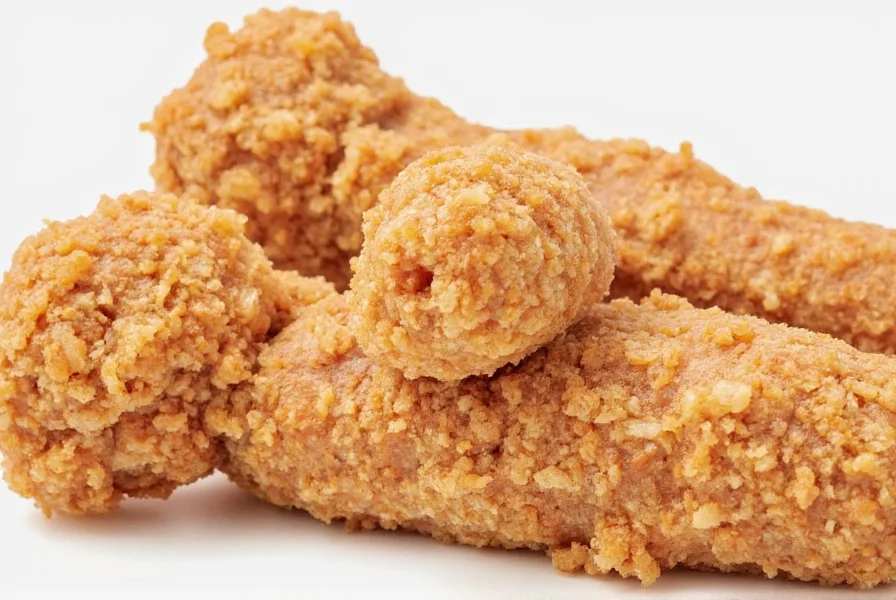 Close-up of Pizza Hut cinnamon sticks being dipped in vanilla icing with melted texture detail